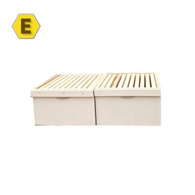 China Bee Farm 10 Frame Set Bee Box Brood Full Body Body Paint With Wax Coated Frame For Sale for sale