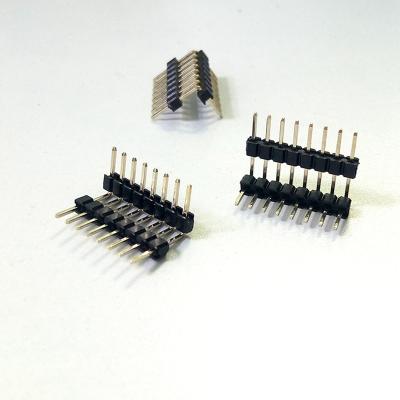 China Other Row Box Header Right Angle Female 2.54mm Single Pin Header Connector for sale