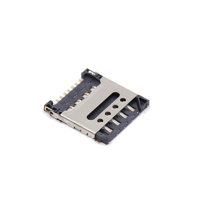 China For sim card price top quality copper alloy best sim card connector micro for sale