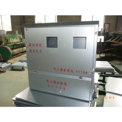 China Indoor and Outdoor Application Range Electrical Cabinet with Stainless Steel Shell for sale