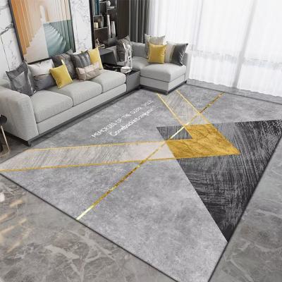 China 220V Blended Custom Modern Logo Thick Woolen Dipdye Carpet for Sitting Room Bedroom for sale