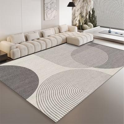 China Living Room Door Floor Carpet Geometric Modern Polyester Carpets and Rugs for sale