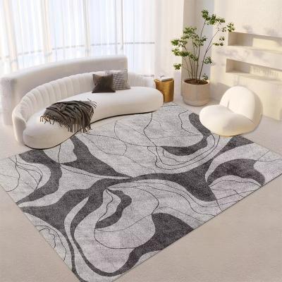 China Large Soft Study Room Rugs Floor Geometric Modern Art Living Room Carpets for sale