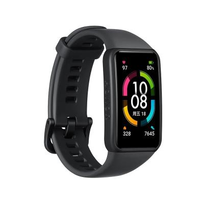 China Global Touch Screen Version Honor Band 6 Smartwatch Touch Screen Heart Rate Sleep Nap Stress Band 6 1.47