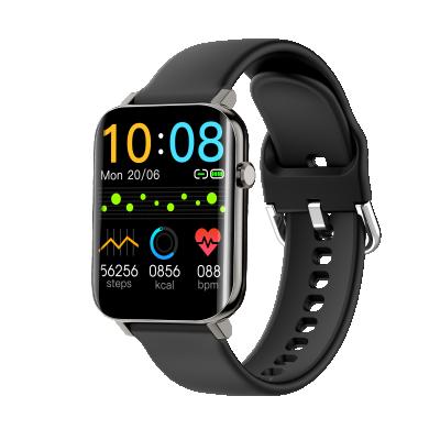 China KKJ Touch Screen Smart Watch 1.7inch Heart Rate Detection Blood Oxygen IP68 Fitness Reloj Smart NY15 Waterproof Smart Watch for sale