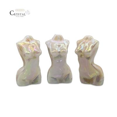 China Natural China Handcrafts Energy Plating Crystal Nude Female Afghanistan Jade Pattern For Carving Ornaments for sale