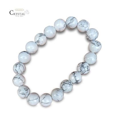 China Wholesale Super Beauty Natural Howlite Crystal Bracelet from CLASSIC China Supplier for sale