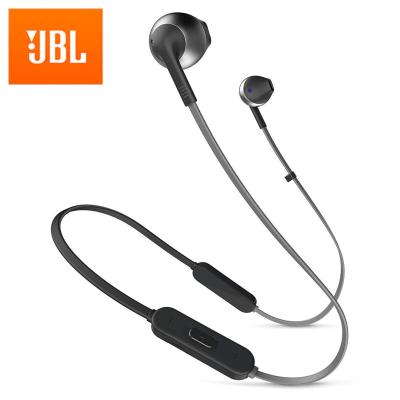 China New JBL TUNE205BT Blue-tooth Neckband Earbuds Sports JBL Headphones Bass Wireless Music Earphone BT Smartphone Universal for sale