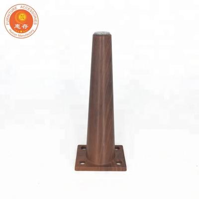 China Modern Made In China Factory Price Plastic Log Grain Sofa Chair Legs Coffee Table Legs for sale