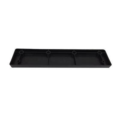 China Contemporary High Quality Black Square Foot PP Fixed Plate Sofa Anti - Skateboard for sale