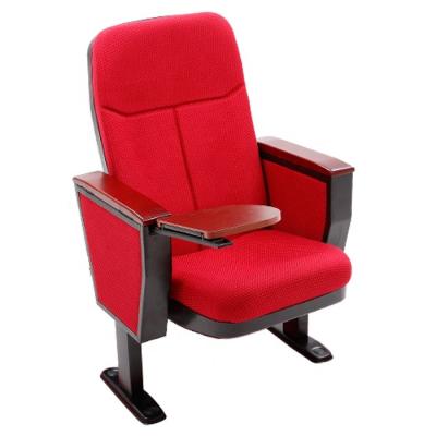 China Best Modern Full Size Movable Church Public Audience Auditorium Seating Student School Awards Cinema Public Theater Seats Chair With Tablet for sale