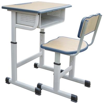 China Modern Kids Study Desk Table And Wooden Chair Set For Students School Furniture for sale