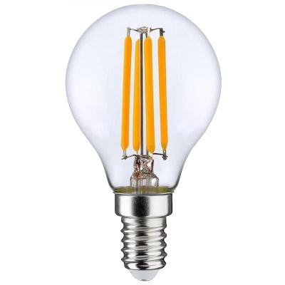 China Residential led bulb 2w 4w filament bulb G45 led light glass cover for home lamp for sale