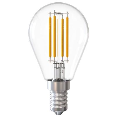 China Residential led bulb 2w 4w G45 filament bulb light 360 degree beam angle glass cover for home lamp for sale