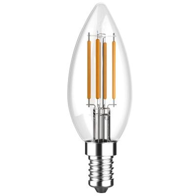 China Residential Clear Led 2w 4w C35 Filament Bulb E14 Base Led Light For Home Lamp for sale