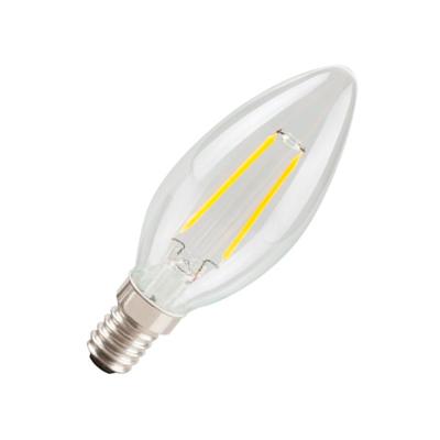 China Residential 2w 4w C35 glass cover led filament bulb E14 holder led light for home lamp for sale