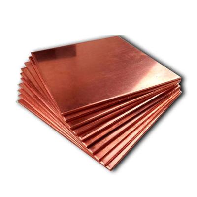 China Electronic industry transportation industry copper plate custom cutting copper cathode 99.99% copper plate for export for sale