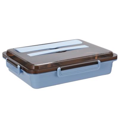 China Cool Keeping School Leak Proof Food Safe Steel Material Large Size 5 Compartments Thermal Lunch Box for sale