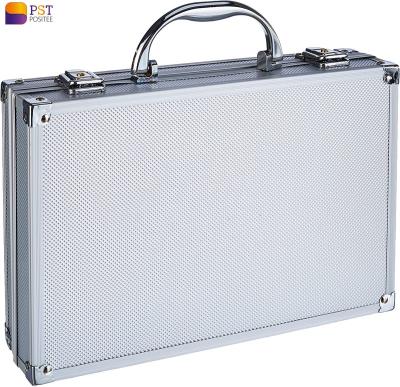 China ABS+Aluminum frame+MDF Aluminum Briefcase Tool Box Carry Case Hard Portable Waterproof for sale