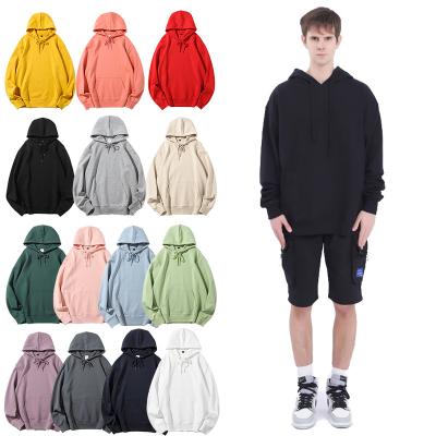 China Wholesale Anti-pilling Men's Pullover Hoodies Knitting Full Color Custom LOGO for sale