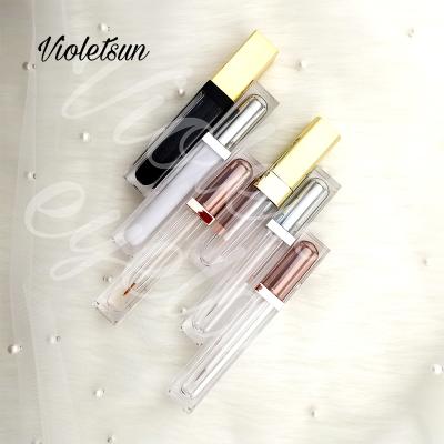 China Makeup Clear Gold Tube No Stick No Magnets Waterproof Eyeliner Makeup Eyeliner Pen for sale