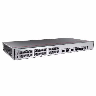 China 24-Port Network Switch 10/100/1000BASE-T Ethernet with 10-gigabit SFP and 12GE Stack Ports for sale