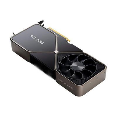 China 1710 Mhz Core Clock RTX3090 N VIDIA RTX 24GB Video Card GPU for Gaming Enthusiasts for sale