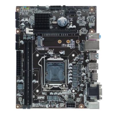 Cina 8 9 generazione CPU LGA-1151 DDR4 Dual Channels H310 Motherboard con porte USB 3.0 in vendita