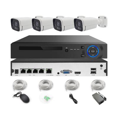 China Customized 4K 8.0MP 4CH POE IP Camera Face Detection Cctv System for End Surveillance for sale