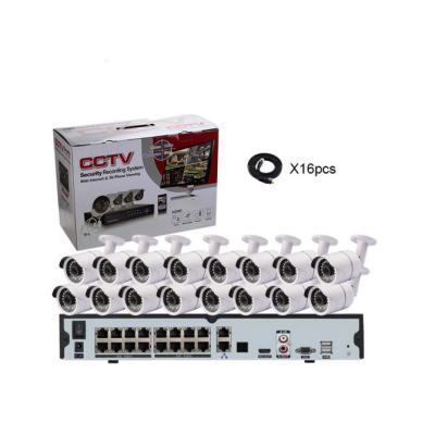 China 16CH HD 1080P AHD Kit with Customized Size 1080P Night Vision AHD Camera and 16CH DVR for sale