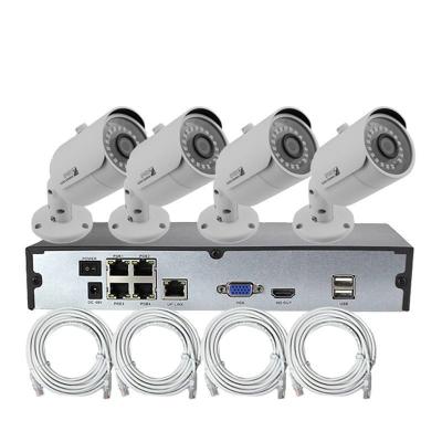 China Customizable 5MP 8MP 4CH NVR Kit for Indoor Outdoor Security Surveillance System Kit for sale