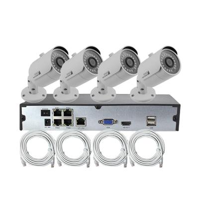 China Customizable 2MP Wired Bullet POE IP Camera Affordable Surveillance Security Camera for sale