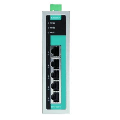 Китай 5G Port EDS-G205 Full Gigabit Switch Неуправляемый сетевой коммутатор продается