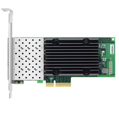 중국 NHI350AM4 SV8364 PCIe 이더넷 카드 SFP PCIe LAN 카드 1000 Mbps 판매용