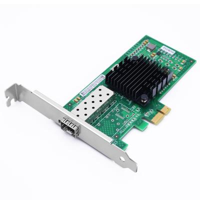 Cina SV8332 PCIe SFP Network Card V2.0 2.5GT/S X1 Lanes HL82576EB I576F1B in vendita