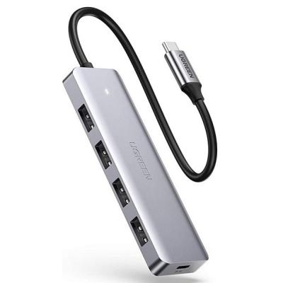 Chine USB C Hub avec 4 ports, USB C à USB Hub avec 4 ports USB 3.0, Splitter USB C pour ordinateur portable à vendre