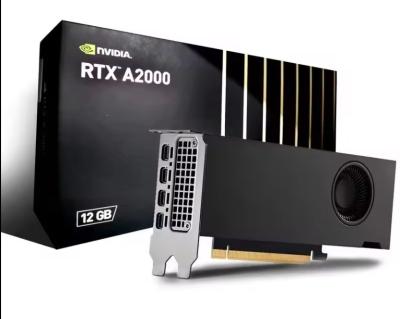 China RTX A2000 GPU Graphic card 6GB/12GB GDDR6 Unmatched Performance Quadro GPU Graphic card for sale