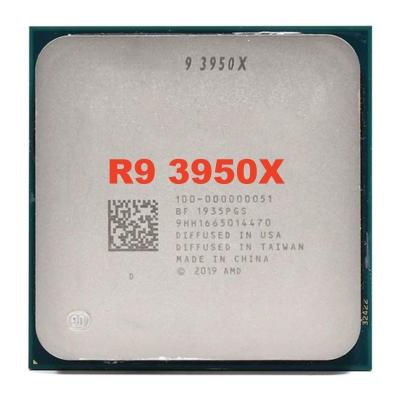 China Customized R9 3950X Socket AM4 3.5GHz 16cores 7NM 64MB 105W 3950X Processor desktop CPU 3950X DDR4 RAM for sale