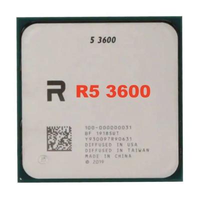 China Personalizado R5 3600 CPU 6 núcleos 32MB 3.6GHz 7NM 65W Socket AM4 Servidor CPU R5 3600 CPU de alto rendimiento en venta