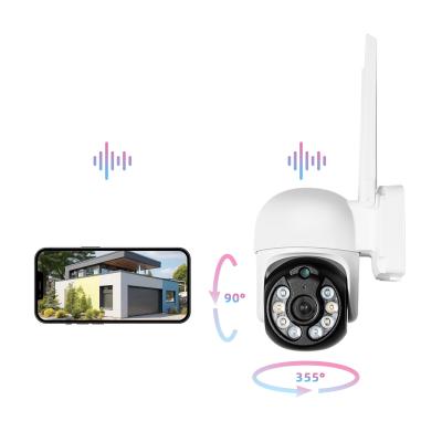 China 4MP HD Security Tuya Smart Wifi Camera Auto Tracking PTZ Home Network CCTV Camera Draadloze netwerkcamera Te koop