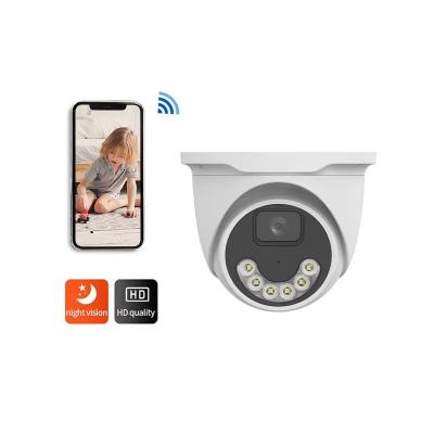 중국 풀 컬러 돔 CCTV IP 카메라 4MP 5MP 나이트 비전 네트워크 카메라 Ip POE Cctv 돔 보안 카메라 판매용