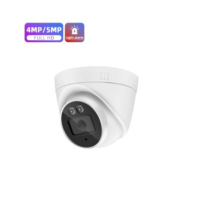 Cina IP Network HD Fotocamera a colori completi con audio AI Detect Dome Smart IR POE Camera di visione notturna Camera CCTV in vendita