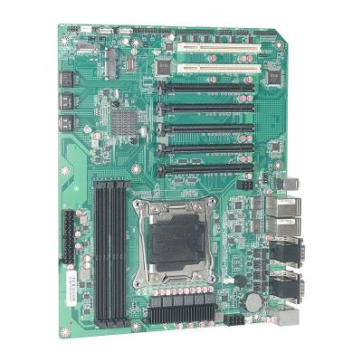 China Customized high quality ITX hot swappable hard disk array raid storage industrial computer E5 server C612 mainboard for sale