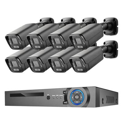 China Customização de 8 canais Detecção de rosto exterior H.265 4K 8MP POE IP Wired Rede de segurança de casa CCTV sistema de câmera à venda