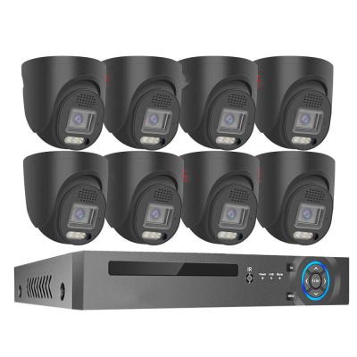 China Preço da fábrica Smart Home CCTV 4K 8MP POE NVR 8 Channel Kit Rede de segurança Sistema de vigilância de câmera à venda