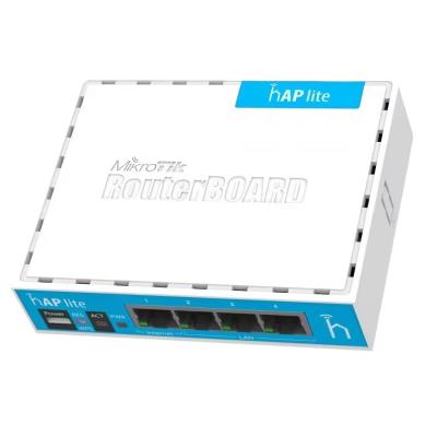 China Voip Function Original RB941-2ND-TC Mini Home WiFi Router HAP Lite 2.4GHz Outdoor Wireless Routers Supports WPS for sale