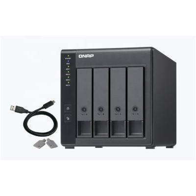 Κίνα TR-004 4-bay USB 3.2 Gen 1 RAID Συσκευή επέκτασης αποθήκευσης Επέκταση χωρητικότητας αποθήκευσης επιχειρήσεων προς πώληση