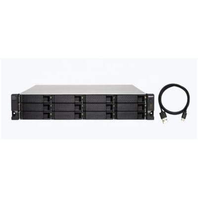 China 12-bay TL-R1200C-RP USB 3.2 Gen 2 Type-C Rack Storage Expansion Device ESATA-interface en voorraad klaar Te koop