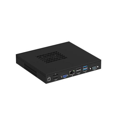 China 8K 3*Display Mini Gaming PC Intel Core I3 6100 I5 8400 I7 9700 Dual LAN RS232 Linux Business com FAN e personalizável à venda