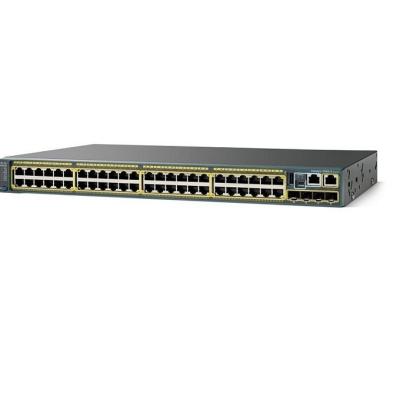 China WS-C2960S-48TS-L 2960S Série 48 Port Gigabit Ethernet Switch 4 X SFP LAN Base Switch Capacidade 176 Gbps molde privado NO à venda